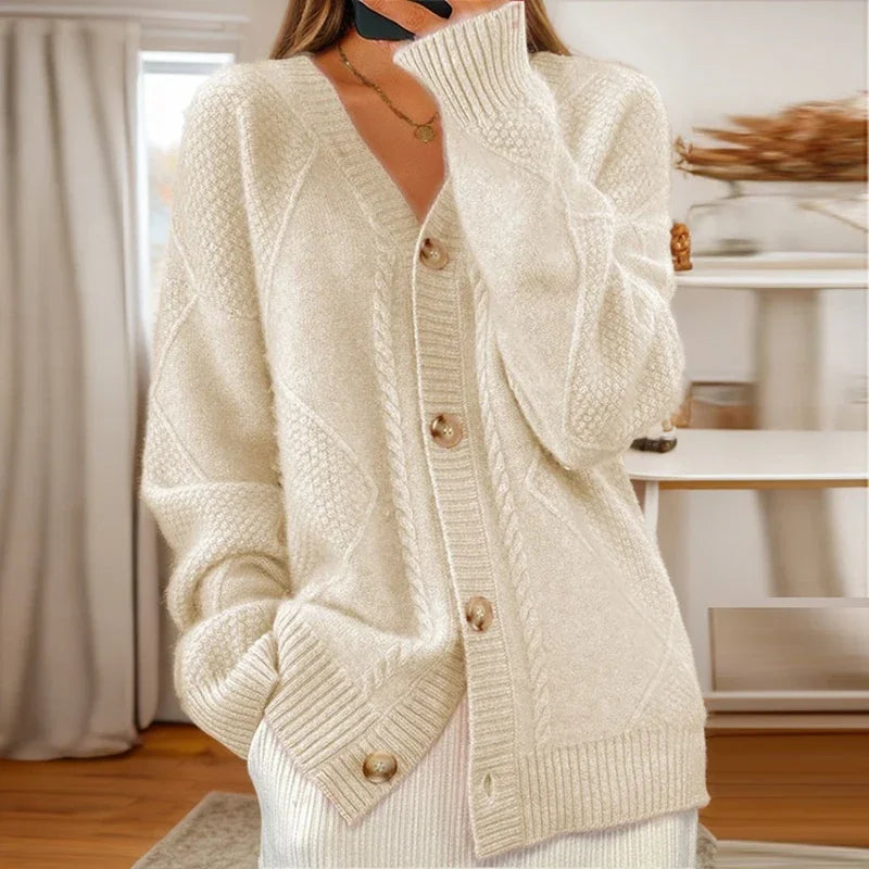 Aileen | Button Down Sweater