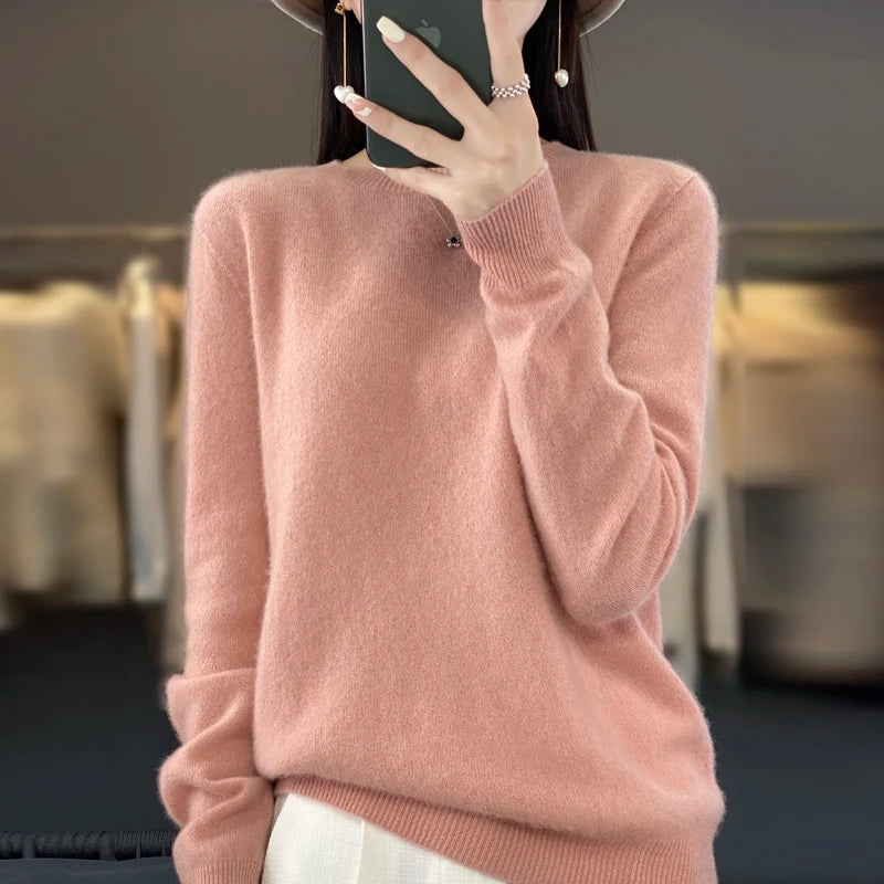 Zinnia | O-neck Fashion Sweater