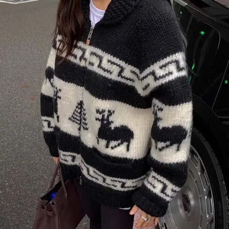 Arlene | Arctic Zip Sweater