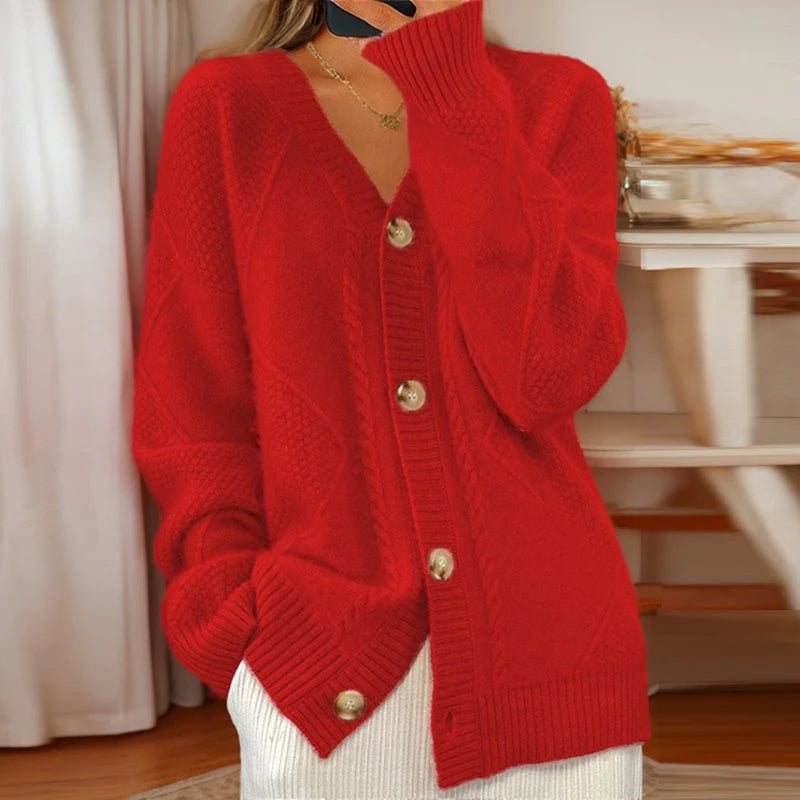 Aileen | Button Down Sweater