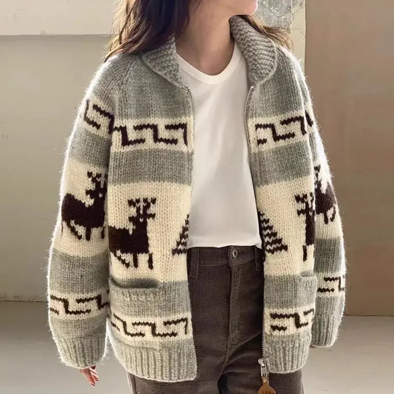 Arlene | Arctic Zip Sweater