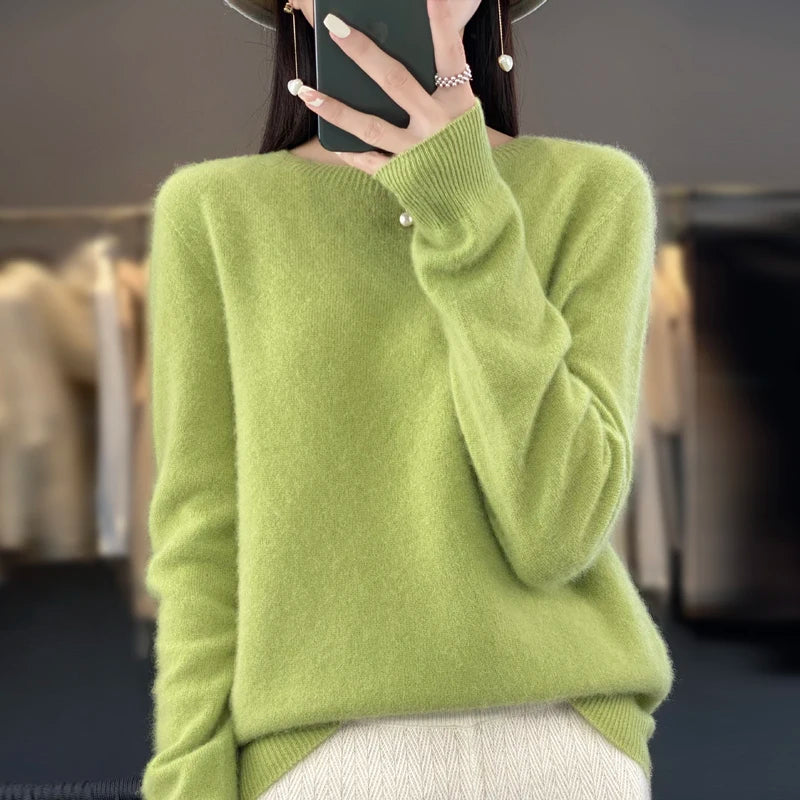 Zinnia | O-neck Fashion Sweater