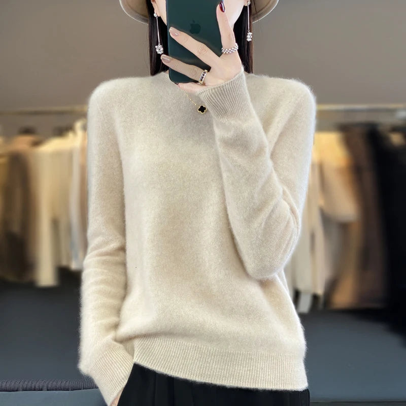 Zinnia | O-neck Fashion Sweater